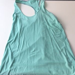 Lululemon mint green tank top